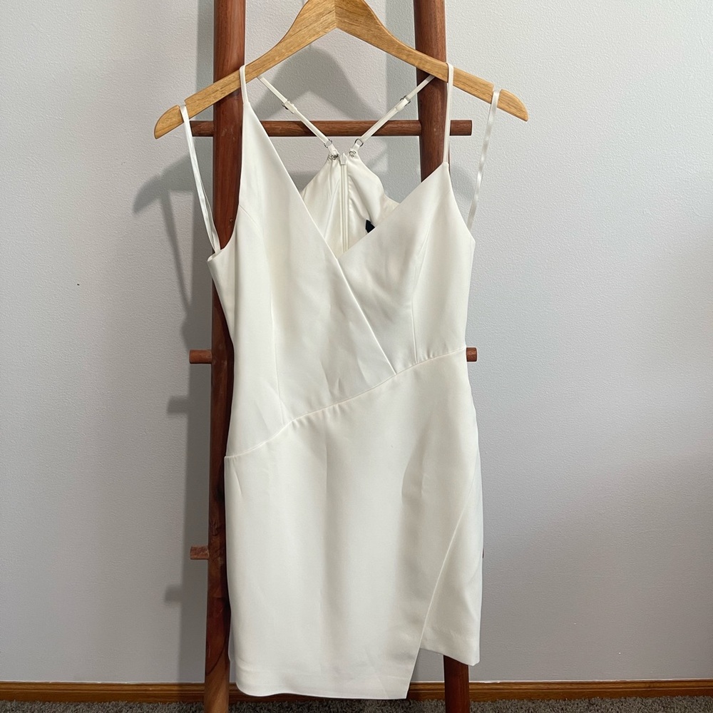 BCBG White Mini Dress